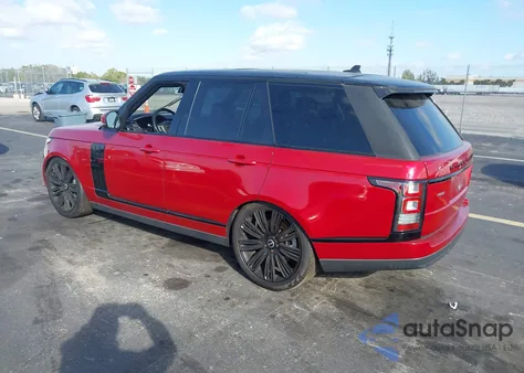 2016 Land Rover Range Rover 3.0L V6 Supercharged Hse z USA, uszkodzony, nr VIN SALGS2PF3GA314284